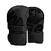 Рукавички греплінгові для ММА RDX T15 Noir Inner Matte розмір L, чорні