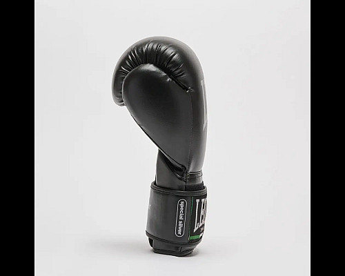 Рукавички боксерські з капою Leone GN383 THUNDER розмір 10 унцій, чорні