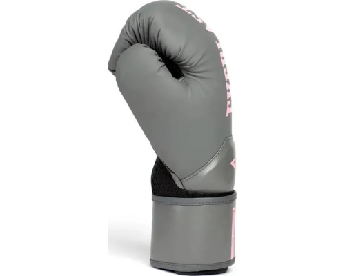 Боксерські рукавиці Everlast ELITE 2 BOXING GLOVES 12 унцій, сіро-рожевий