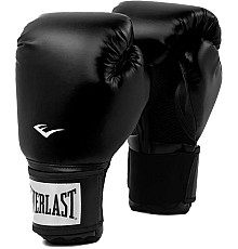 Боксерські рукавиці Everlast PROSTYLE 2 BOXING GLOVE 16 унцій, чорно-білі