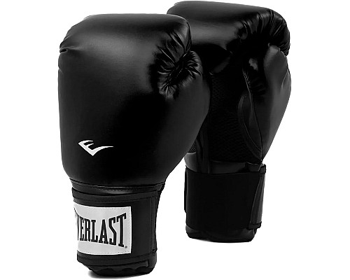 Боксерські рукавиці Everlast PROSTYLE 2 BOXING GLOVE 16 унцій, чорно-білі
