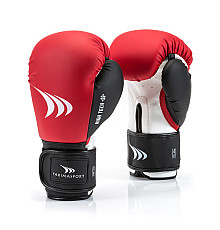 Рукавички боксерські Yakimasport HIGH TECH VIPER розмір 10 унцій, червоно-білі