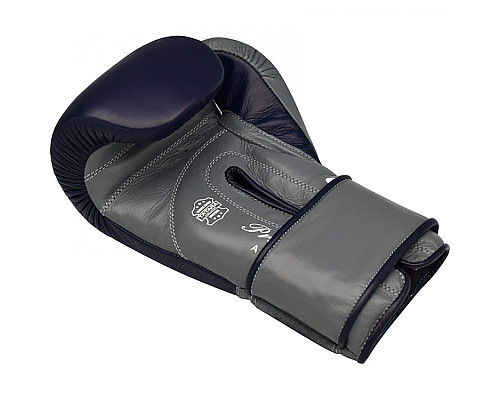 Рукавички боксерські RDX Leather Pro C4 Blue 10 ун.