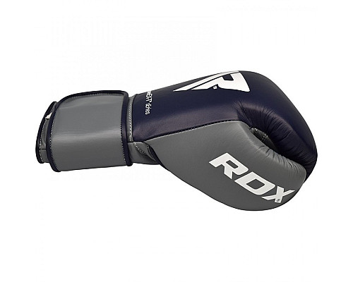 Рукавички боксерські RDX Leather Pro C4 Blue 10 ун.