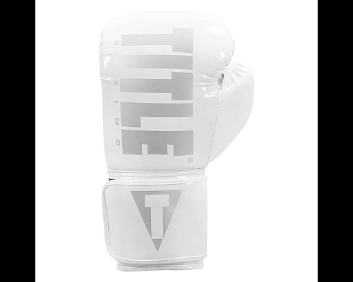 Рукавички боксерські з капою TITLE Inferno Intensity Elastic розмір 18 унцій, білі