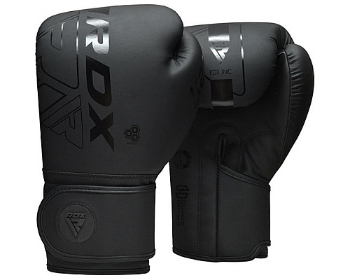 Рукавички боксерські RDX F6 10 унцій, чорні