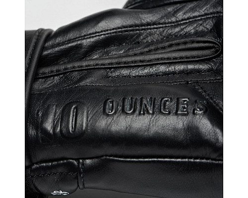 Рукавчики боксеріські Leone Greatest 18 унцій, чорно-білі