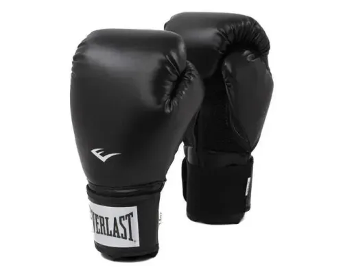 Боксерські рукавиці Everlast PROSTYLE BOX GL 12 унцій, чорно-білий