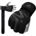 Тренувальні рукавиці для ММА RDX GRAPPLING GLOVES NEOPRENE T15 розмір XL, чорний