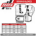 Рукавички боксерські RDX F6 14 унцій, чорні