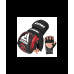 Боксерські рукавиці RDX GRAPPLING GLOVES SHOOTER IMMAF-1 розмір XL, чорно-червоні