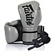 Рукавички боксерські з бинтами Fairtex BGV14 10 унцій, сірі