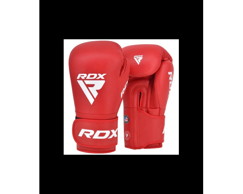 Боксерські рукавиці RDX BOXING GLOVES AS1 10 унцій, червоно-білі