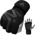 Тренувальні рукавиці для ММА RDX GRAPPLING GLOVES NEOPRENE T15 розмір M, чорні