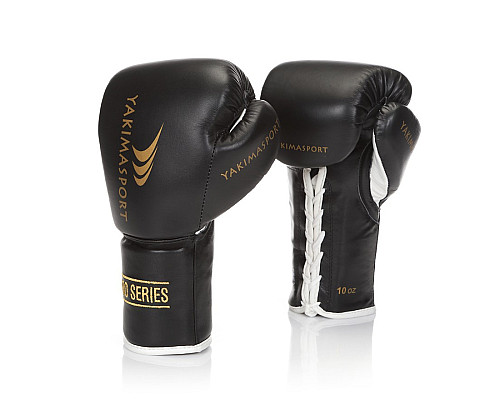 Рукавички боксерські Yakimasport TIGER BLACK L розмір 10 унцій, чорні