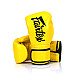 Рукавички боксерські з бинтами Fairtex BGV14 14 унцій, жовті