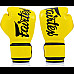 Рукавички боксерські з бинтами Fairtex BGV14 14 унцій, жовті
