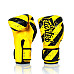 Рукавички боксерські з бинтами Fairtex BGV14Y 14 унцій, жовто-чорні