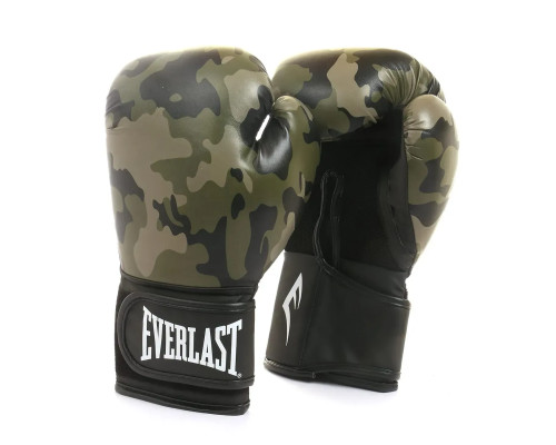 Боксерські рукавиці Everlast SPARK TRAINING GLOVE 10 унцій, камуфляж