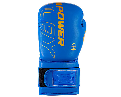 Рукавички боксерські PowerPlay 3089 Alpha розмір 10 унцій, сині