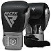 Рукавички боксерські з капою RDX  MARK PRO SPARRING TRI LIRA 2 розмір 14 унцій, чорно-сріблястий