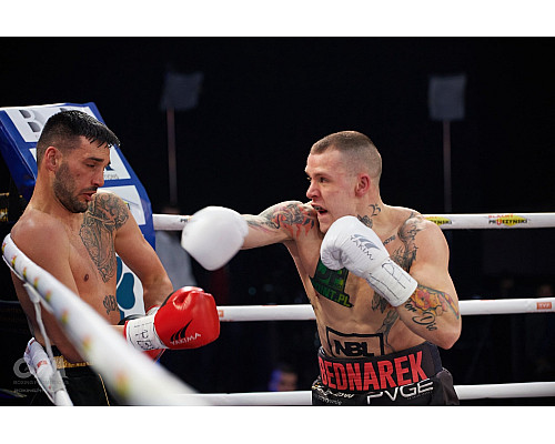 Рукавички боксерські Yakimasport WOLF L розмір 10 унцій, білі