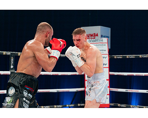 Рукавички боксерські Yakimasport WOLF L розмір 10 унцій, білі