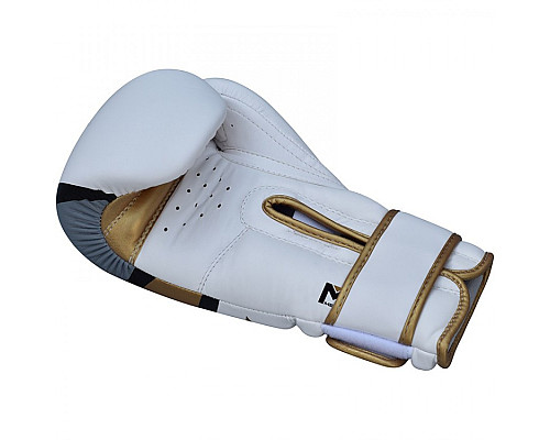 Рукавички боксерські RDX Rex Leather 14 унцій, різнокольорові