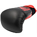 Рукавички боксерські ADIDAS Hybrid 100 розмір 12 унцій, чорно-червоні