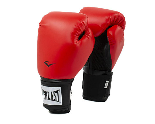 Боксерські рукавиці Everlast PROSTYLE 2 BOXING GLOVES 14 унцій, чорно-червоні