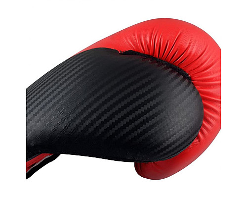 Рукавички боксерські ADIDAS Hybrid 250TG розмір 14 унцій, чорно-червоні