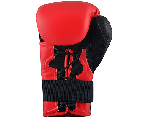 Рукавички боксерські ADIDAS Hybrid 250TG розмір 14 унцій, чорно-червоні