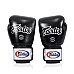Рукавички боксерські шкіряні з бинтами Fairtex BGV1 18 унцій, чорні