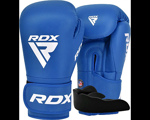 Рукавички боксерські з капою RDX AS1 BLUE 10 унцій, сині