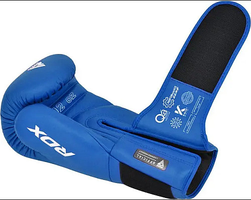 Рукавички боксерські з капою RDX AS1 BLUE 10 унцій, сині