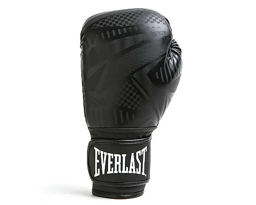 Боксерські рукавиці Everlast SPARK TRAINING GLOVES 12 унцій, чорно-білі