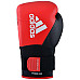 Рукавички боксерські ADIDAS Hybrid 250TG розмір 12 унцій, чорно-червоні