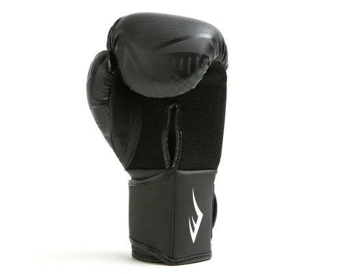 Боксерські рукавиці Everlast SPARK TRAINING GLOVES 10 унцій, чорно-білі