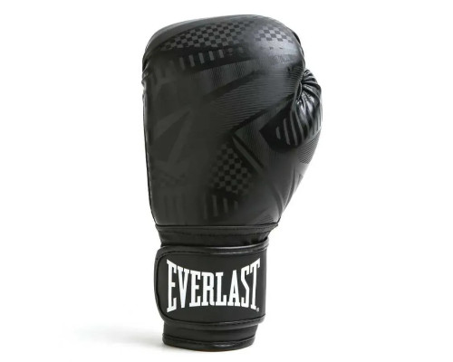 Боксерські рукавиці Everlast SPARK TRAINING GLOVES 10 унцій, чорно-білі