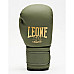 Рукавички боксерські Leone Mono Military 12 унцій, зелено-золоті