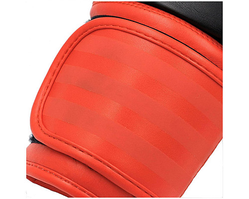 Рукавички боксерські ADIDAS Hybrid 100 розмір 10 унцій, чорно-червоні