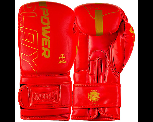 Рукавички боксерські PowerPlay 3089 Alpha розмір 14 унцій, червоні