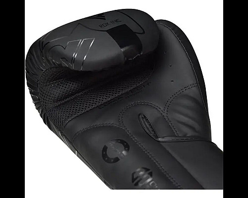 Рукавички боксерські з капою RDX F6 Kara Matte розмір 16 унцій, чорні