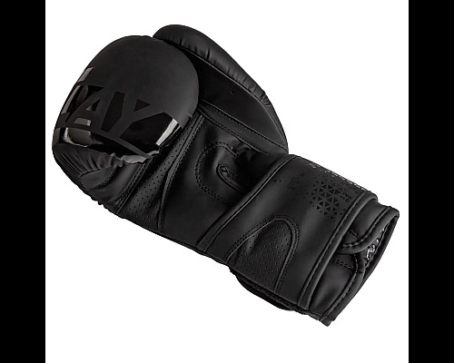 Рукавички боксерські PowerPlay 3086 Matt Challenger розмір 14 унцій, чорні