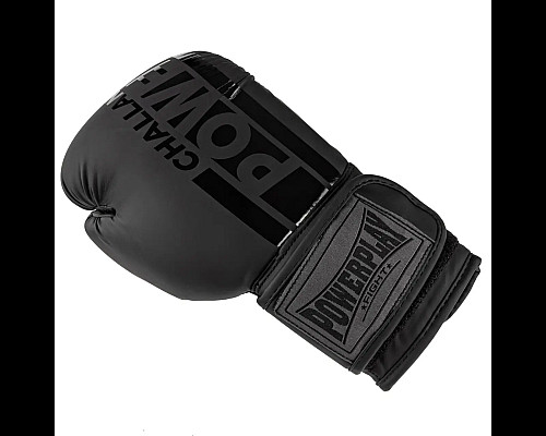 Рукавички боксерські PowerPlay 3086 Matt Challenger розмір 14 унцій, чорні