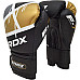 Рукавички боксерські RDX Rex Leather 10 унцій, різнокольорові