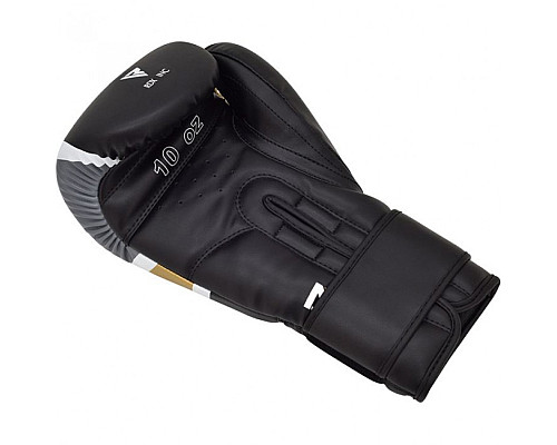 Рукавички боксерські RDX Rex Leather 12 унцій, різнокольорові