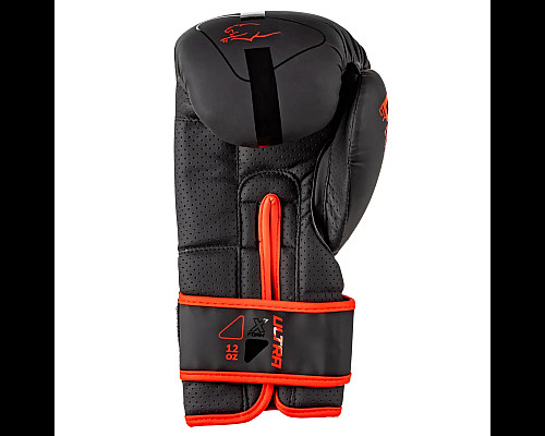 Рукавички боксерські PowerPlay 3024 Ultra Mat розмір 10 унцій, чорно-червоні