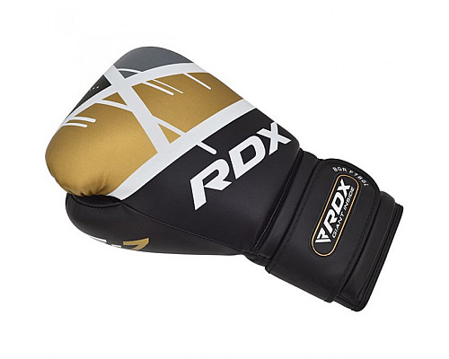 Рукавички боксерські RDX Rex Leather 14 унцій, різнокольорові