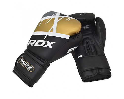 Рукавички боксерські RDX Rex Leather 14 унцій, різнокольорові